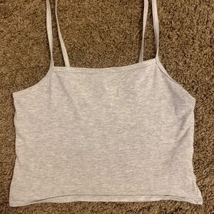 Garage Gray Crop Camisole